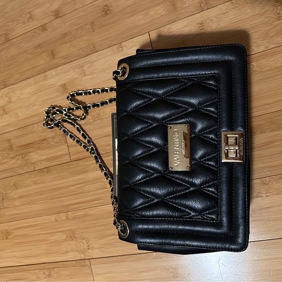 Valentino Black Quilted Women's Bag - Picture 2 of 13